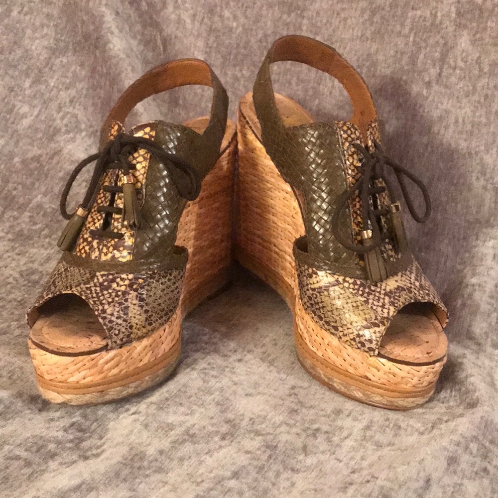 Sam Edelman “Tinley” Wedge 8M Green